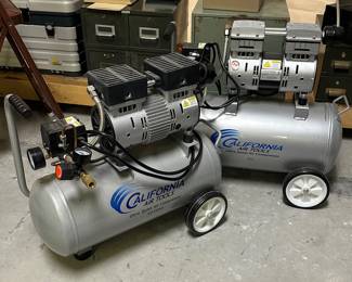 Closer look at the 5-gallon and 8-gallon air compressors from California Air Tools