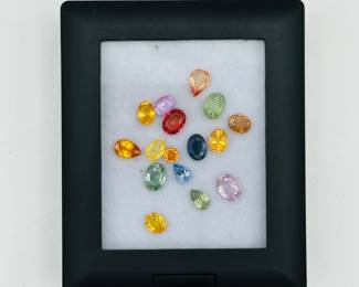 Multicolor Sapphire 11.22 ct Lot