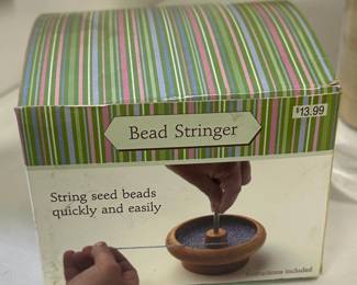 Bead stringer tool