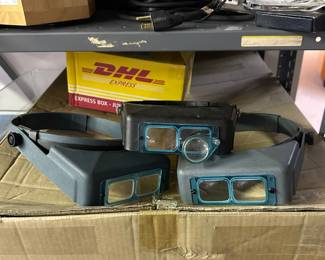 Donegan OptiVISOR binocular headband magnifiers