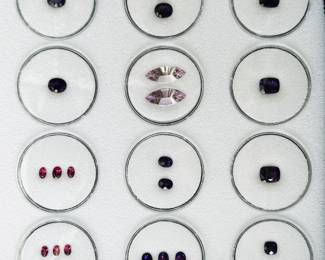 Amethyst oval gemstone 10x8mm, Amethyst oval gemstone pair 10x8mm, Amethyst 11x9mm cushion gemstone, Amethyst oval gemstone 10x8mm, 13.53 ct pair of amethyst mirror cut gemstones, amethyst 11x9mm cushion Gemstone, Rhodolite garnet gemstones trio, Amethyst oval gemstones 8x6 mm, amethyst 11x9mm cushion gemstone, Rhodolite garnet oval stones 6x4mm, amethyst 8x6 oval loose stones, amethyst 7mm cushion cut gemstones