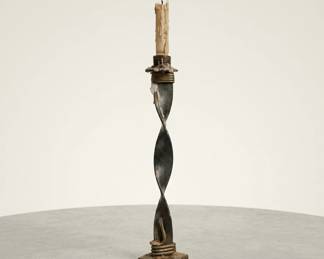 twisted candle holder