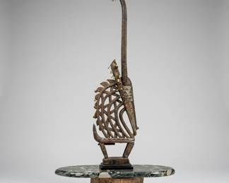 carved wooden sculpture