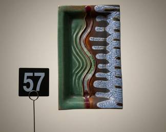 Lot057 HandmadeGlazedCeramicTray