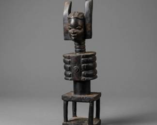carved wood figure