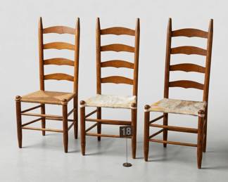 Lot018 CowHideChairs