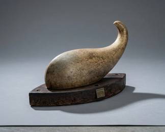 carved tusk sculpture