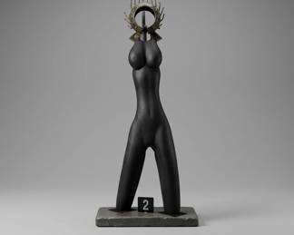 Lot002 FemaleTorsoSculpture