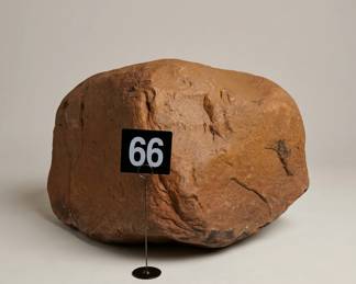Lot066 LargeDecorativeBrownBoulder