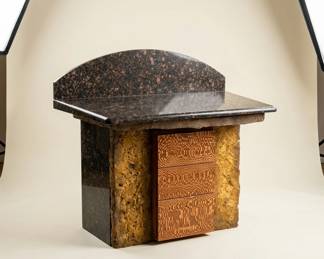 granite top vanity