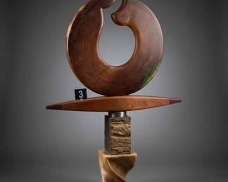 Lot003 WoodenSculpture