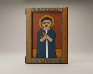 Lot120 StMartinFolkArtRetablo