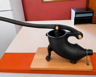 Vintage Enterprise Mfg. Co. Cast Iron Sausage Stuffer