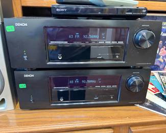 Denon stereo receivers