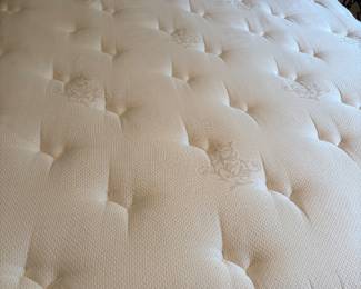 Queen size bed, and mattress