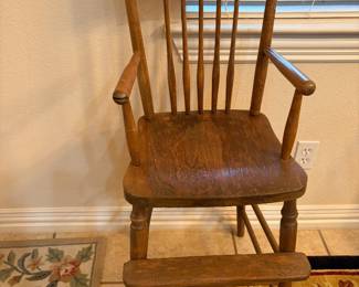Antique Childs high chair 