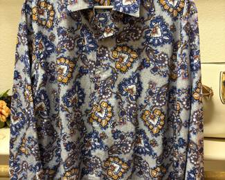 Men's English Laundry Paisley Shirt