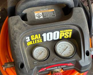 Two air compressors