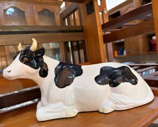 Ceramic cow decor