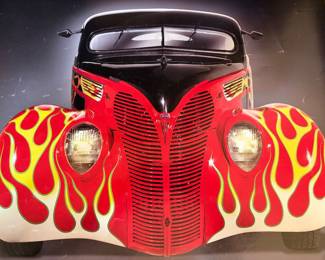 Vintage Hot Rod Posters