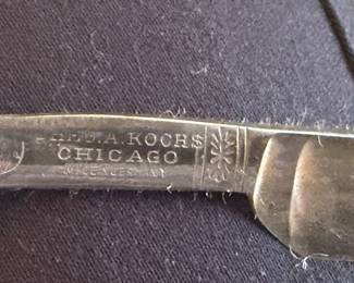 Vintage Theo A. Kochs Lucifer Straight Razor Lucifer Germany