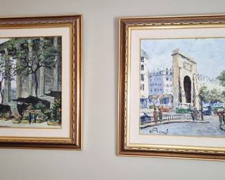 Pair H. Pierrel oils