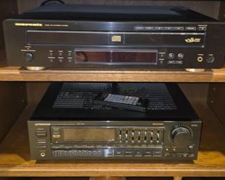 Marantz and Pioneer 