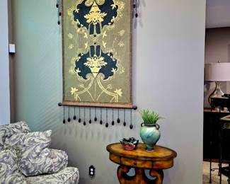 Vintage and modern wall tapestries 