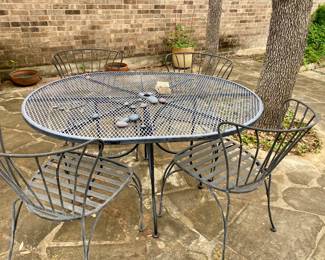 few patio items