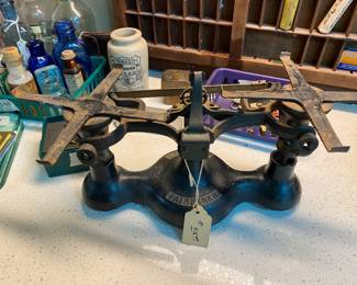 wonderful collection of antique pharmacy items 