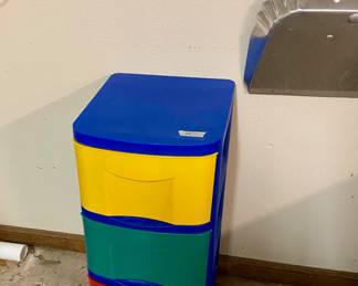 clean garage with lots of items 
