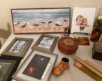 many one-of-a-kind art pieces
