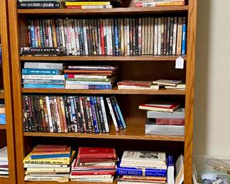 movies, books, cd's