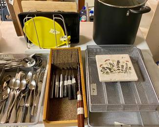 clean garage with lots of items 