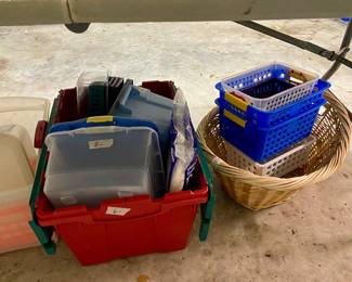clean garage with lots of items 