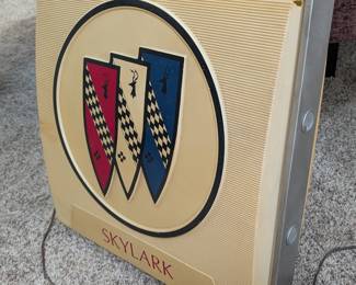 Buick Skylark Dealership Sign "Lighted"