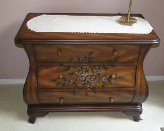 Bombay Chest with floral design