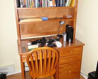 Desk with chair