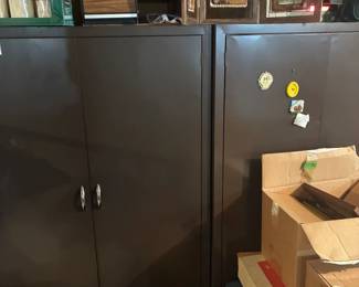 metal cabinets
