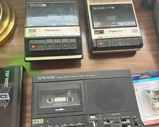 tape recorders
