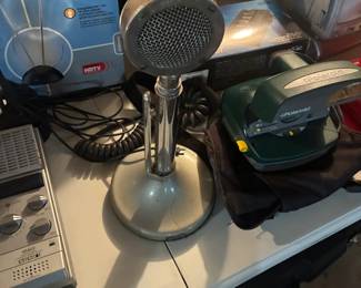 vintage microphone