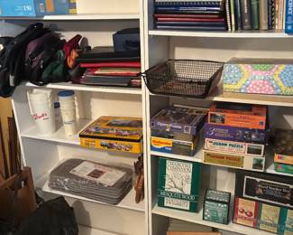 bookshelves