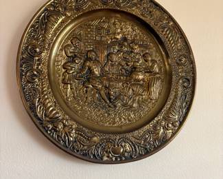 . . . brass plate