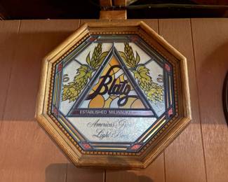 . . .vintage Blatz beer sign