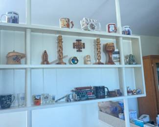 . .. treasure-filled shelves!