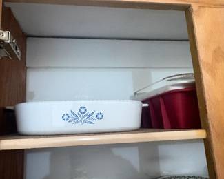 . . . Cornflower Corning Ware