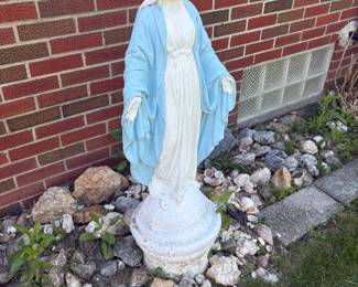 . . . Madonna statue