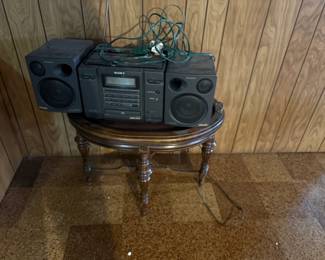 . . . boombox