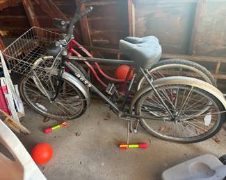 . . . vintage Ross and Schwinn Cruiser bikes