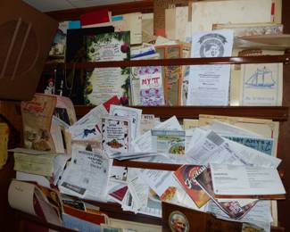 Lots of Vintage Restaurant Menus